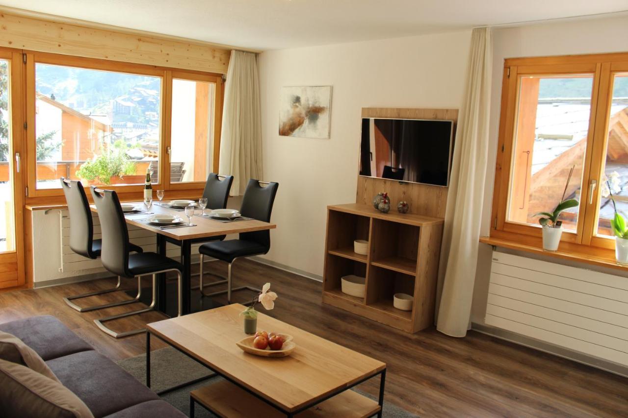 דירות צרמט Haus Les Melezes C מראה חיצוני תמונה